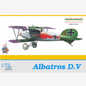 Albatros D.V Eduard 7402 1:72  Weekend Edition
