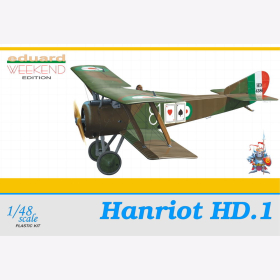 Hanriot HD.1 Eduard 8412 1:48 Weekend Edition