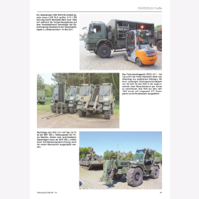Nowak Fahrzeug Profile 111 Fahrzeuge und Ausr&uuml;stung der Versorgungsbataillone der Bundeswehr