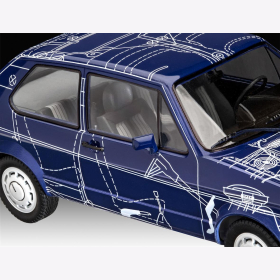 VW Golf GTI Builders Choice Revell 07673 1:24