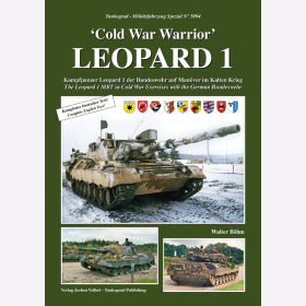 B&ouml;hm Cold War Warrior Leopard 1 Kampfpanzer Leopard 1 der Bundeswehr im Kalten Krieg Tankograd 5094