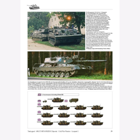 Bhm Cold War Warrior Leopard 1 Kampfpanzer Leopard 1 der Bundeswehr im Kalten Krieg Tankograd 5094