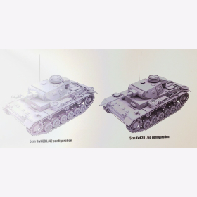 Panzer III Ausf. J 3 in 1 Das Werk DW16002 1:16