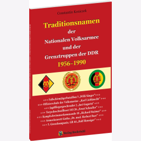 Koniczek Traditionsnamen der Nationalen Volksarmee und der Grenztruppen der DDR 1956-1990