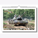 Steelmaster 2024 A3 Wandkalender 14 Blatt Panzerfahrzeuge