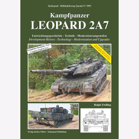 Zwilling Leopard 2A7 Entwicklungsgeschichte - Technik - Modernisierungsstufen Tankograd 5095