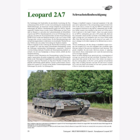 Zwilling Leopard 2A7 Entwicklungsgeschichte - Technik - Modernisierungsstufen Tankograd 5095