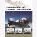 British Frigates and Escort Destroyers 1939-45 Osprey New...