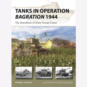 Tanks in Operation Bagration 1944 The demolition of Army Group Center Osprey New Vanguard 318