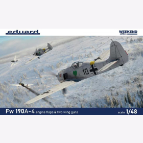 Fw 190A-4 w/ engine flaps &amp; 2-gun wings Eduard Weekend edition 84117 1:48