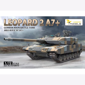 Tank Leopard 2 A7+ German Main Battle Tank 1:72 Vespin Models VS720015