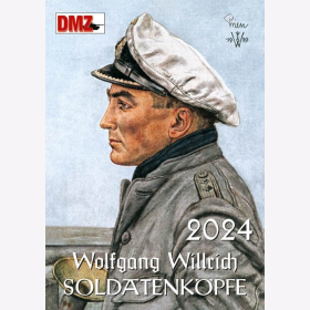 Kalender Wolfgang Willrich Soldatenk&ouml;pfe in Farbe 2024