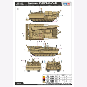 Bergepanzer BPz3A1 B&uuml;ffel ARV Hobby Boss 84566 Buffalo