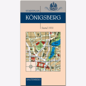 Stadtplan K&ouml;nigsberg - Stand 1931 - Ma&szlig;stab 1 : 15.000