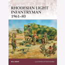 Rhodesian Light Infantryman 1961-80 Grant Osprey Warrior 177