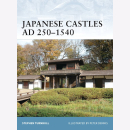 Japanese Castles AD 250-1540 Osprey Fortress 74