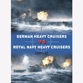 German Heavy Cruisers vs Royal Navy Heavy Cruisers 1939-42