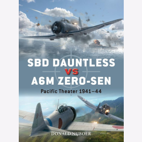 SBD Dauntless vs A6M Zero-sen Pacific Theater 1941-44 Osprey Duel 115
