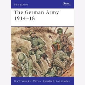 Marriot The German Army 1914-18 (MAA Nr.80) Osprey Men-at-arms