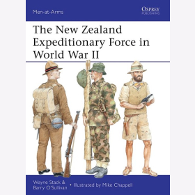 Stack The New Zealand Expeditionary Force in World War II (MAA Nr.486) Osprey Men-at-arms