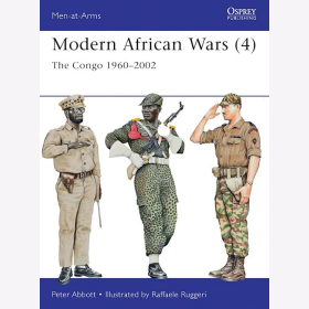 Abbott Modern African Wars (4) The Congo 1960&ndash;2002 (MAA Nr.492) Osprey Men-at-arms