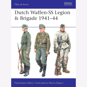 Afiero Dutch Waffen-SS Legion &amp; Brigade 1941-44 (MAA Nr.531) Osprey Men-at-arms