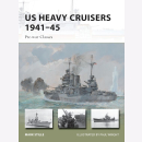 US Heavy Cruisers 1941-45 Pre-war Classes Osprey New...