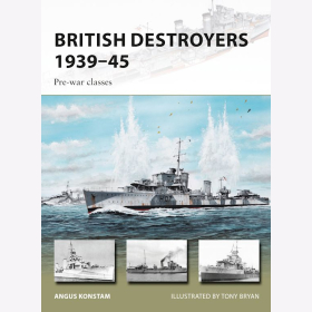 British Destroyers Pre-war classes Osprey New Vanguard 246