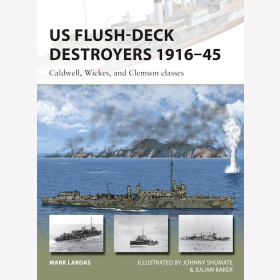 US Flush-Deck Destroyers 1916-45 Osprey New Vanguard 259