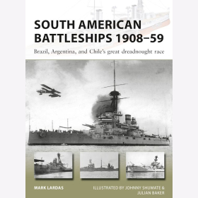 South American Battleships 1908-59 Osprey New Vanguard 264