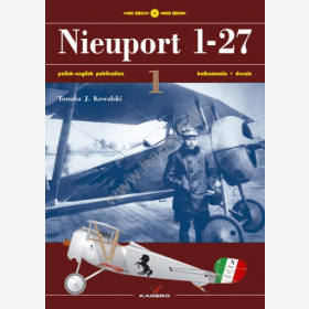 Kowalski Nieuport 1-27 Famous Airplanes 1 mit Decalsheet Originalausgabe