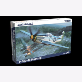 Eduard 84184 P-51D-10 Mustang 1:48 Scale Plastic Model Kit Weekend edition