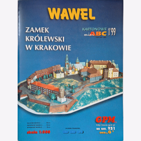Kartonowe Wawel 1:500 Model 1/99
