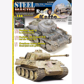STEELMASTER 124 Rad & Kettenfahrzeuge von Gestern & Heute im Original und Modell Panther Ausf. A Overloon