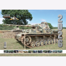 Steelmaster Kalender 2026 A3 Wandkalender 14 Blatt Panzerfahrzeuge Rad & Kette Modellbau