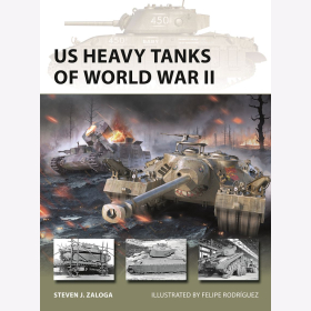 Us Heavy Tanks of World War II Osprey NVG Nr. 348