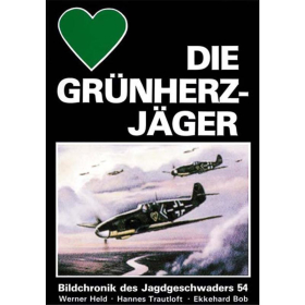 German Luftwaffe Fighter Wing WW2 Gr&uuml;nherz Green Heart - Held - Trautloft - Bob