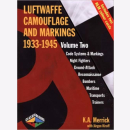 Luftwaffe Camouflage and Markings 1933-1945, Vol II Night...