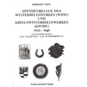 Spendenbelege des Winterhilfswerkes (WHW) und Kriegswinterhilfsw