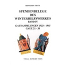 Spendenbelege des Winterhilfswerkes - Band 4