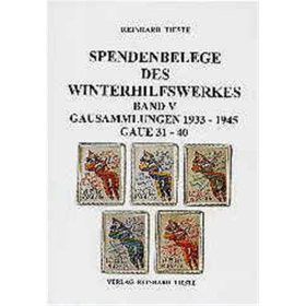 Spendenbelege des Winterhilfswerkes - Band 5