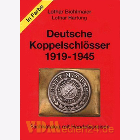 Deutsche Koppelschl&ouml;sser 1919-1945 - Fachkatalog mit Handelspreisen