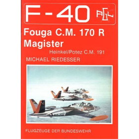 Fouga C.M. 170 R Magister (Heinkel/Potez C.M. 191) (F-40 Nr. 8)