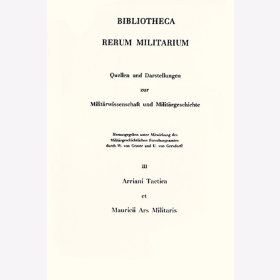 Mauricius: Arriani tactica et Mauricii artis militaris libri