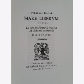 Grotius / Selden: Mare liberum und Mare clausum