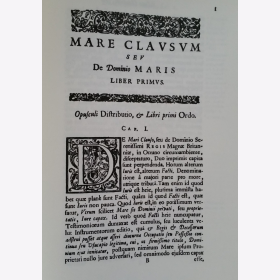 Grotius / Selden: Mare liberum und Mare clausum