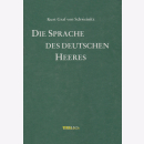 Die Sprache des deutschen Heeres - Kurt Graf von...