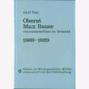 Vogt Oberst Max Bauer Generalstabsoffizier im Zwielicht...