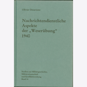Desarzens Nachrichtendienstliche Aspekte der Weser&uuml;bung 1940