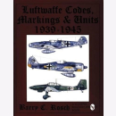 Rosch Luftwaffe Codes, Markings &amp; Units 1939-1945